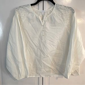 Charter Club White Blouse